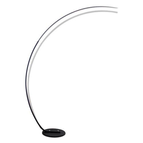 Modern Curved RGBW Floor Lamp | Sleek Ambient Lighting for Home